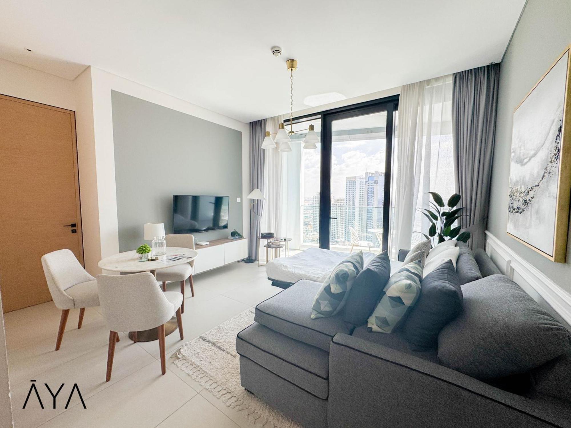 Apartment Jumeirah Gate Tower 1 - Stylish With Pool & Views By Aya Boutique
